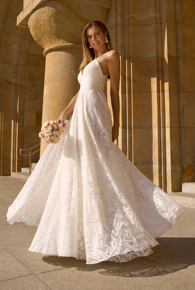 Cambria - maxi vestido de novia con encaje