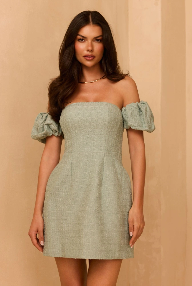 Alona - vestido corsé con aros y bajo acolchado