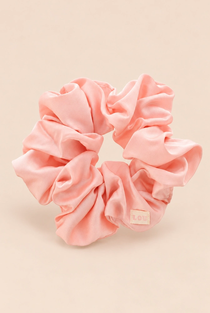 Elástico de pelo rosa