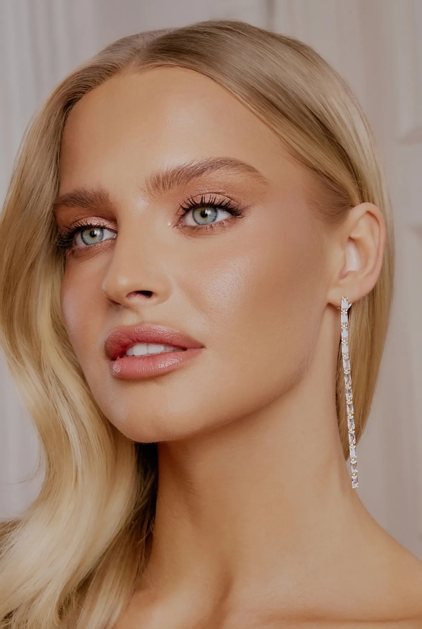 Dory - pendientes colgantes con circonitas